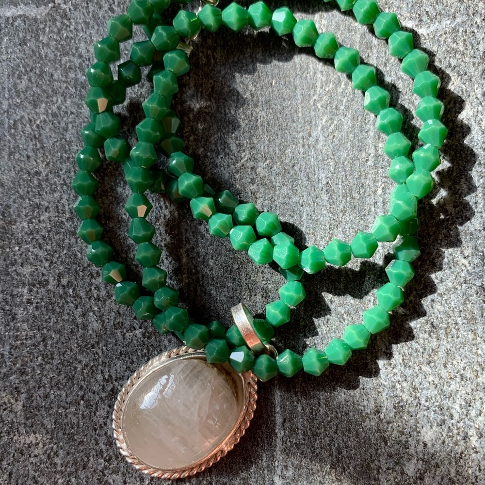 Moonstone necklace - Picture 5 of 6